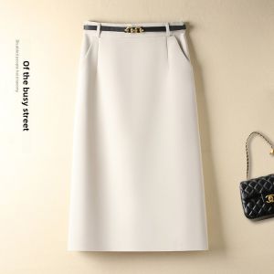 ZUOPASHA | Elegant Slim-fit High-waist Career Pencil Skirt