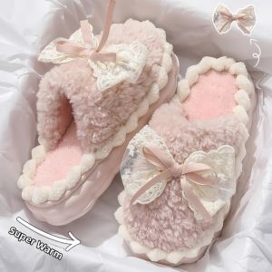 BAIXITANG | Thick Bottom Warm Indoor Slippers