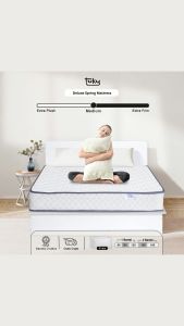 KIRANA Tuku - Kasur Spring Bed Deluxe Mattress Free Bantal