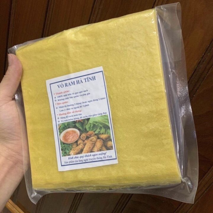 Lá Bánh ram Hà tĩnh gói 100 lá - Vỏ bánh đa nem giòn ngon