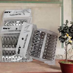 คลิปหนีบผ้าDIYแบบสแตนเลส และ แบบพลาสติก