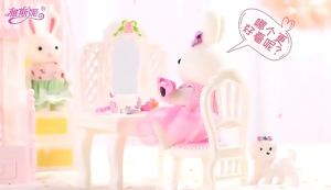*READY STOCK* Dreamy Bay Yasini Rabbit Doll Pretend Play Home Playhouse Educational Toy Girls Birthday Present Gift