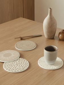 XIZUO | Heat Insulating Absorbent Diatomaceous Earth Cup Mat
