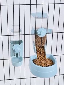 Pet Hanging Food Cat Bowl Can Hang Stationary Dog for Cat Cage Automatic Feeder Bowls Baby Dogs Bowls Kitten Rabbit Feeding Drinking Waterer Product
