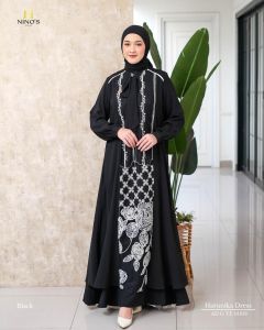 (9) NINOS HARUNIKA Baju Dress Gamis Wanita Muslimah Harunika Dress by Ninos Sister. Nazra Sha
