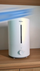Haier เครื่องทำความชื้น Ultrasonic Air Humidifier 4L เครื่องทำความชื้นระบบอัลตราโซนิก เครื่องพ่นไอน้ำอโรม่า รุ่น HSHM-US202/HSHM-US101