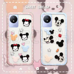 Case OPPO Reno10 Reno10 Pro Reno10 Pro+ 5G New 2023 Cute Catoon Mouse Pattern Transparent Soft Silicone Phone Casing OPPO Reno 10 Pro 5G Cover Case
