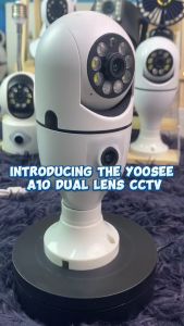 Free Cable YOOSEE A10 4MP Dual Lens HD 1080P Bulb CCTV Camera