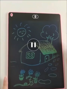 6.5/12 Inch LCD Drawing Tablet - Color Screen Mess-Free Creativity Board For Kids 3-8 Years Preschool Learning Toy