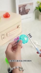 Toothbrush Head Storage Clip Plastic Clip Portable Travel Waterproof and Dust Proof