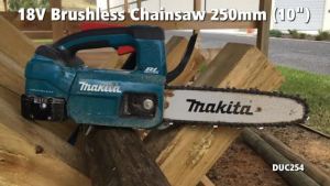 MAKITA DUC254 / DUC254Z001 / DUR191LRT2 18V Cordless Chain Saw 250MM (10") / Grass Trimmer