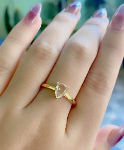 CINCIN EMAS WANITA 5 MODEL UNIK SIMPLE XUPING LAPIS EMAS ANTI LUNTUR