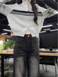 HUOLISI | Winter Korean Style Grey Womens Knitwear