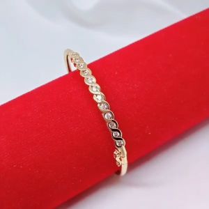 Gelang Tangan Bangle Wanita Aksesoris Fashion Awet Tahan Lama Anti Karat Cocok Untuk Harian G4-3D