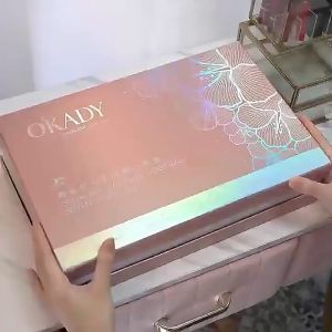 OKADY Squalane Light Soothing Seven Piece Skincare Set Hydrating Moisturizing Brightening Whitening Anti Aging Firming Refine Pores Luxury Gift Box
