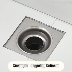 Saringan Got Pembuangan air Anti Bau Kecoa- Floor Drain Silicon V2A