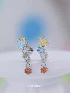 1ST XULIE | Bông Tai Hình Mèo Đa Màu Độc Đáo Cho Phụ Nữ