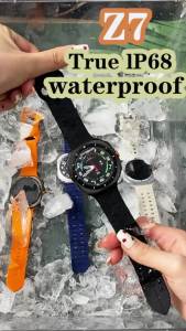 2024 Z7 Ultral Galaxy Watch 7 Ultra AMOLED 360*360 HD Screen Men Women IP68 Smart Watch GPS Compass Outdoor Sports Watch Heart Rate Health Fitness SOS
