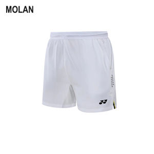 MOLAN กางเกงขาสั้นสำหรับผู้ชายชุดเล่นแบดมินตันฤดูร้อนและฤดูใบไม้ร่วงใหม่กางเกงกีฬาขาสั้นผู้ชายและผู้หญิงพร้อมกางเกงที่ระบายอากาศได้ดีชุดฝึกวิ่งซึมซับเหงื่อแห้งเร็ว