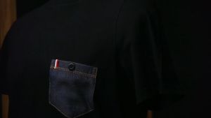 Kaos Pria | Kaos distro dewasa | kaos pocket saku denim | baju fashion dewasa | Lutte Man