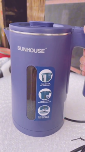 ẤM SIÊU TỐC INOX 2 LỚP 1.8L SUNHOUSE SHD1355 - Công suất 1500W tự ngắt khi sôi