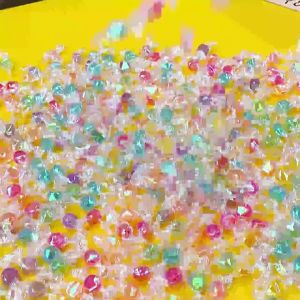Crane Candy Colourful Candy Thousand Paper Crane Candy Mix Flavor Fruit Hard Candy  Gifts Festival Casual Snack Candy