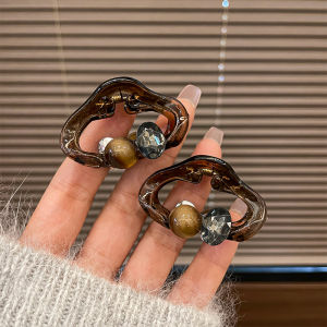 กิ๊บติดผมสีอ่อนamber สไตล์เจ้าหญิง ขนาดเล็ก กิ๊บติดผมมุม กิ๊บติดผมมุมเล็ก กิ๊บติดผมกันลม กิ๊บติดผมประดับผม สไตล์เกาหลี