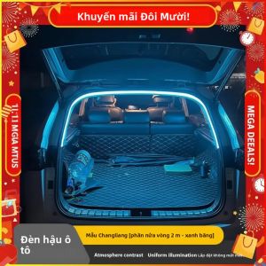 Dải Đèn LED Cốp Xe Độ Sáng Cao Cảm Biến Tự Động Không Dây Trang Trí Nội Thất Đèn Viền Nội Thất