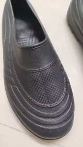 CARBORUNDUM Rubber Boots 🔥 Ready Stock 🔥 Low Cut Black Getah Shoe