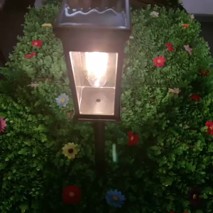 ไฟปักสนามสไตล์ญี่ปุ่น ไฟปักสนามพลังงานแสงอาทิตย์ ไฟโซล่าเซลล์ ไฟLED ไฟทาง Solar light LED โคมไฟสวน ไฟปักสนาม