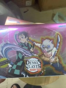 Bandai | Thẻ Bài Demon Slayer Mugen Train SSP Siêu Hiếm Bộ Sưu Tập Nhân Vật Tanjirou Kamado Nezuko Thẻ Trò Chơi Dành Cho Lứa Tuổi 14+