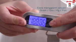 Timbangan Alat Ukur Beban Koper Tas Bagasi Gantung Travel 50kg Digital Luggage Scale Portable