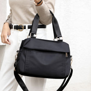 KVKY Canvas Bag for Women Versatile Shoulder Bag for Spring Summer Stylish Tote Perfect for Mothers Students Daily Commute