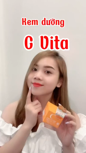 Kem Dưỡng Meishoku C Vita Smooth Cream Sáng Da Mờ Thâm Cấp Ẩm Nhật Bản Hộp 45G