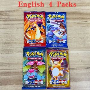 Newest 360Pcs Pokemon Cards Sun & Moon XY Evolutions Pokemon Booster Box Collectible Tradiner Card Game toy for children