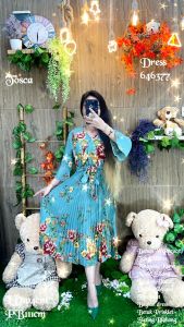 Dress Midi Wanita 646377: Ukuran & Desain