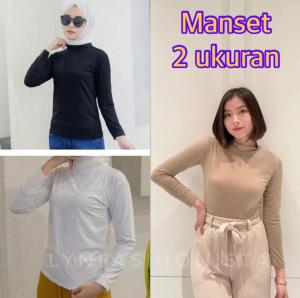 LYNFASHIONISTA-MANSET INNER DALAMAN WANITA KAOS SPANDEK RAYON ADEM