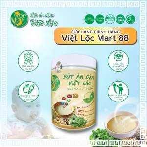Bột ăn dặm cho bé (Loại có sẵn rau củ)