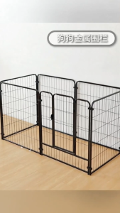 Pet Dog Cage Indoor Dog Fence Small Medium Dog Barrier Corgi Teddy Bichon Dedicated Dog House