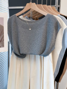 JIANDIYA | Áo Thun Linen Tay Ngắn Dáng Trễ Vai
