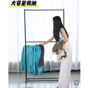 Yac ราวตากผ้าปรับสั้น ยาวได้ ราวแขวนเสื้อผ้าปรับได้ ประหยัดพื้นที่ ราวแขวนผ้า