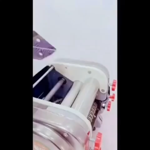 Kingkong Commercial/Household 550W Electric Noodle Press Machine Dough Roller Stainless Steel Desktop Noodle Maker Kneading Machine 220V