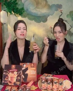 Cà phê Nhật Kim Anh Nấm Linh Chi - Đông Trùng Hạ Thảo (Hộp 10 gói) - Laura Coffee - Laura Sunshine