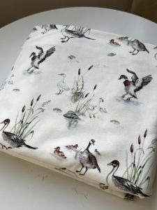 Skin-friendly Pure Cotton Knitted Cartoon Bedding Set Double Size Childrens Bed Sheet Pillowcase Soft Minky Cotton Linen