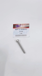 Baut L Stainless 5 X 40 Harga Per Pcs (PSP) Baud Stanlis Baut 8 Kunci L 4mm Panjang 40 mm