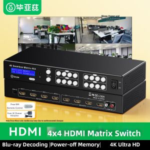 biaze | HDMI Seamless Video Switcher 4K Audio Video Monitoring Conferencing