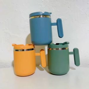 ShunXing111 Stainless Steel Cup Hot and Cold Insulation Vacuum Cup Office Mug Coffee 480ML Cup