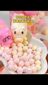 [Ngộ nghĩnh đáng yêu] Combo 300g Kẹo viên sữa chua hoạt hình/Kẹo sữa chua Sissi chú heo con dễ thương