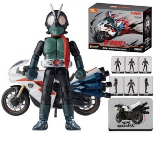 YIXINGMING | Knight Rider 1 & Cyclone Motorcycle Assembly Toy