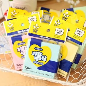 Giấy Ghi Chú Cho Học Sinh Sinh Viên Nhân Viên Văn Phòng Chất Dính Siêu Chắc 46.5g